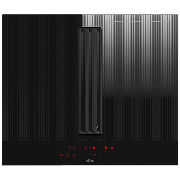 Индукционная варочная панель с вытяжкой Elica NIKOLATESLA VELVET BL/A/60 (Черный)
