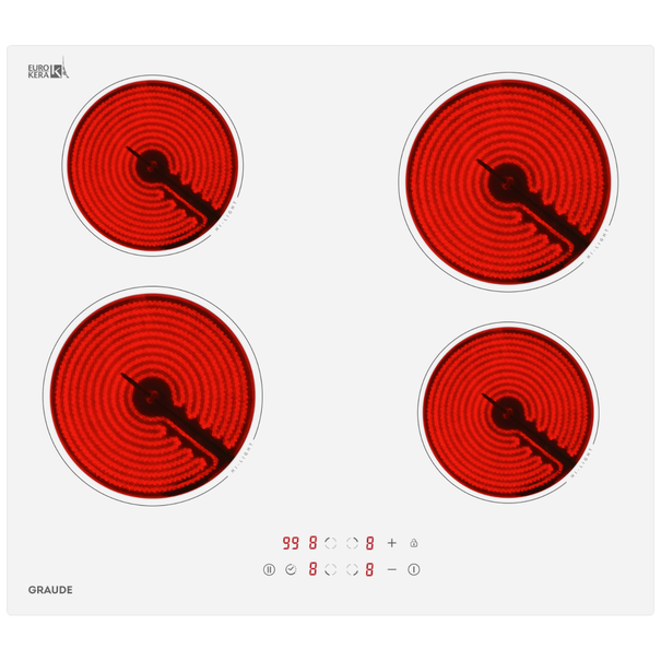 Электрическая варочная панель GRAUDE EK 60.0 (Белый)