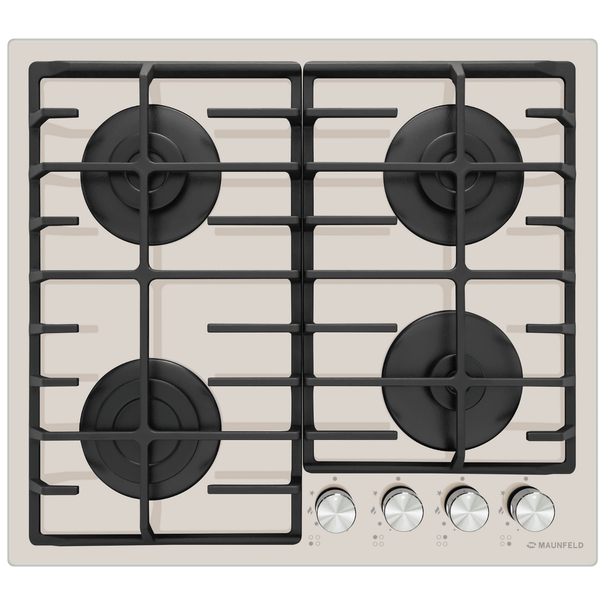 Газовая варочная панель MAUNFELD EGHG.64.6C /G (Бежевый)