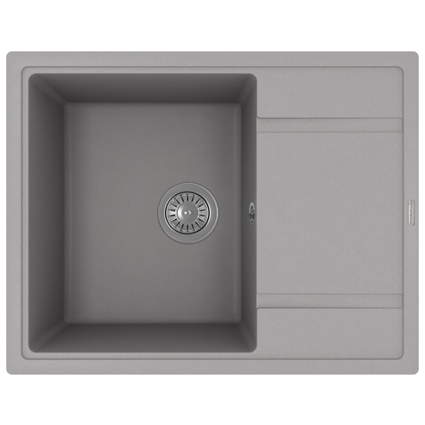 Кухонная мойка Florentina ЛИПСИ 650 (Серый шелк)