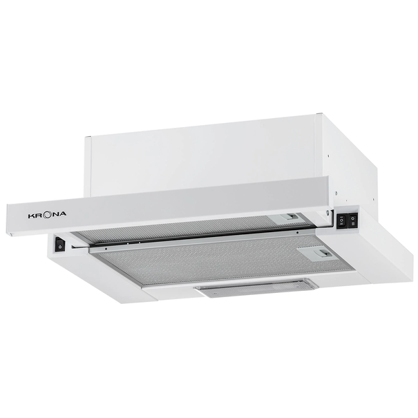 Вытяжка с выдвижным экраном Krona KAMILLA 450 (Белый)