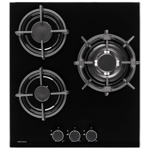 Газовая варочная панель Krona FIERO 45 (Черный)