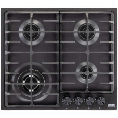 Газовая варочная панель VARD VHGS6434K (Черный)