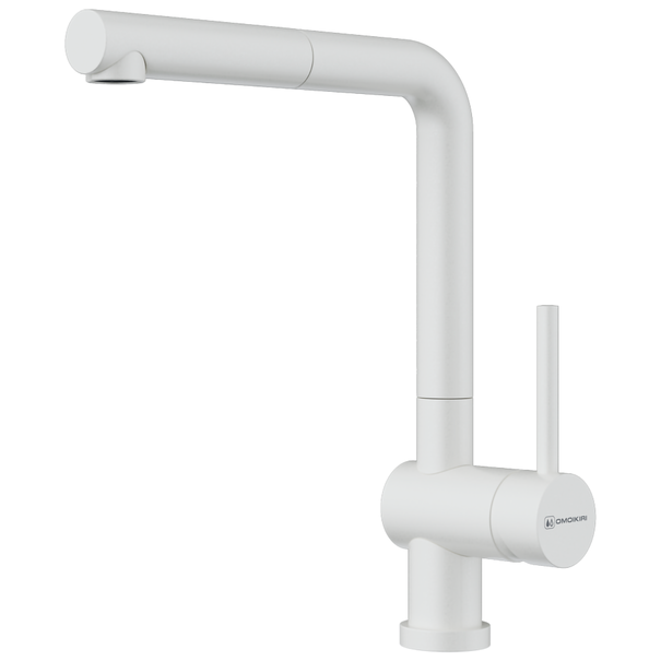 Смеситель для кухни OMOIKIRI Akashi-S (Белый)