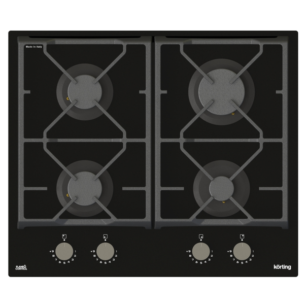 Газовая варочная панель Korting HGG 6985 C FLC (Черный)