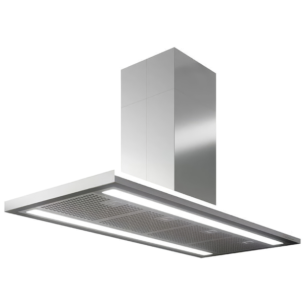 Островная Т-образная вытяжка Falmec LUMEN ISOLA STEEL 120 (Нержавеющая сталь)