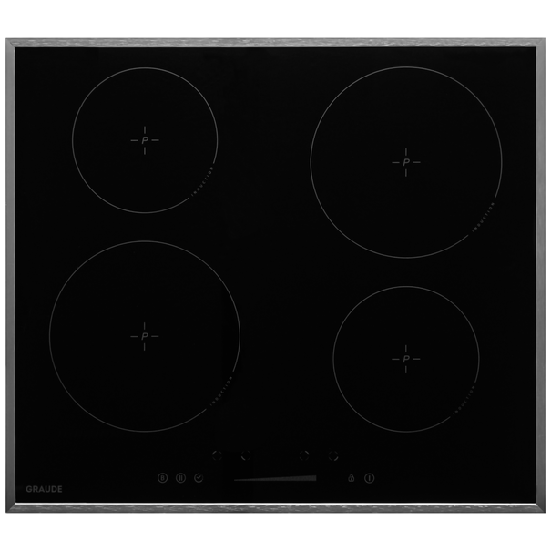 Индукционная варочная панель GRAUDE IK 60.1 E (Черный)
