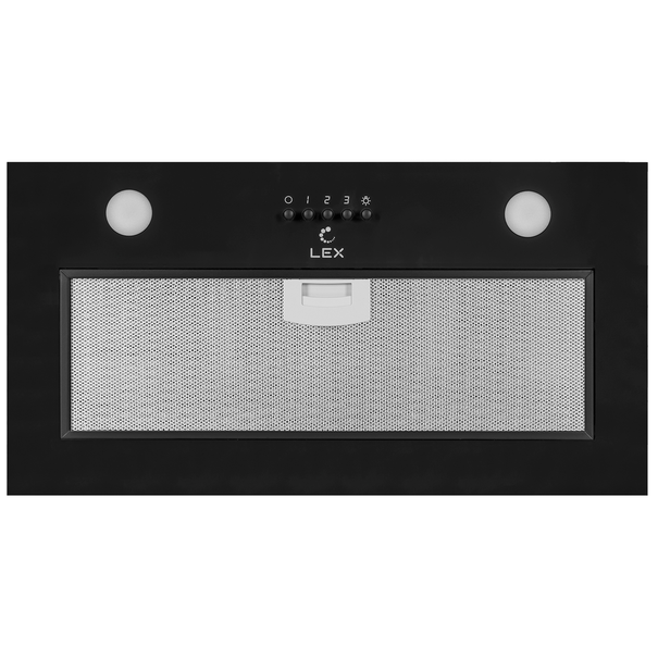 Полновстраиваемая вытяжка LEX GHOST G 600 (Черный)