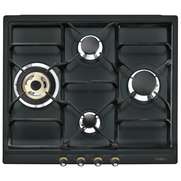 Газовая варочная панель Smeg SR764 (Антрацит)