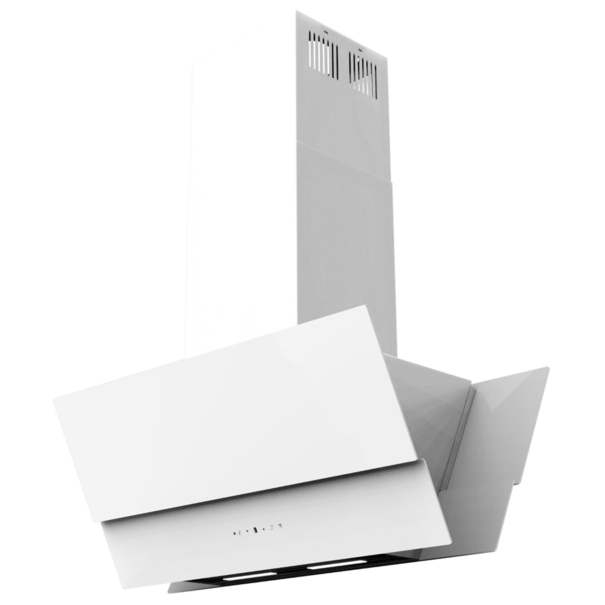 Островная наклонная вытяжка Korting KHA 99750 G (Белый)