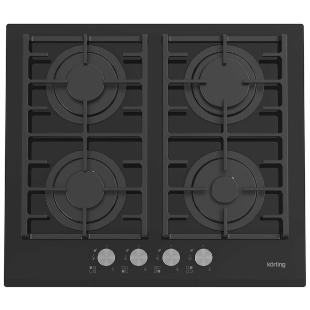 Газовая варочная панель Korting HGG 6805 C (Черный)