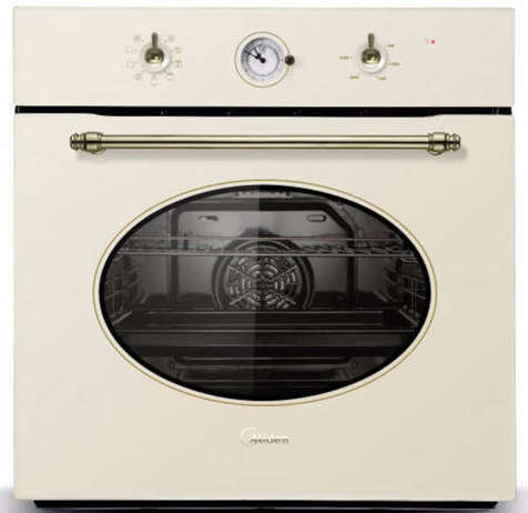 Электрический духовой шкаф Midea MO5810VRGI-B (Слоновая кость)