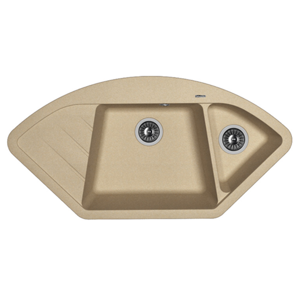 Кухонная мойка Florentina ВЕСТА (Песочный)