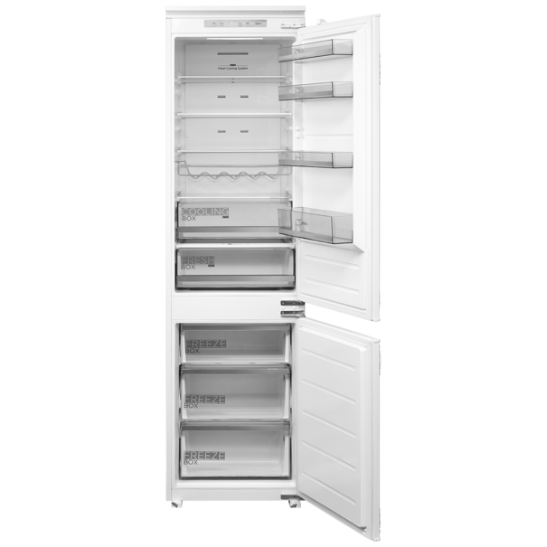 Встраиваемый холодильник-морозильник Midea MDRE414FGE01 (Белый)