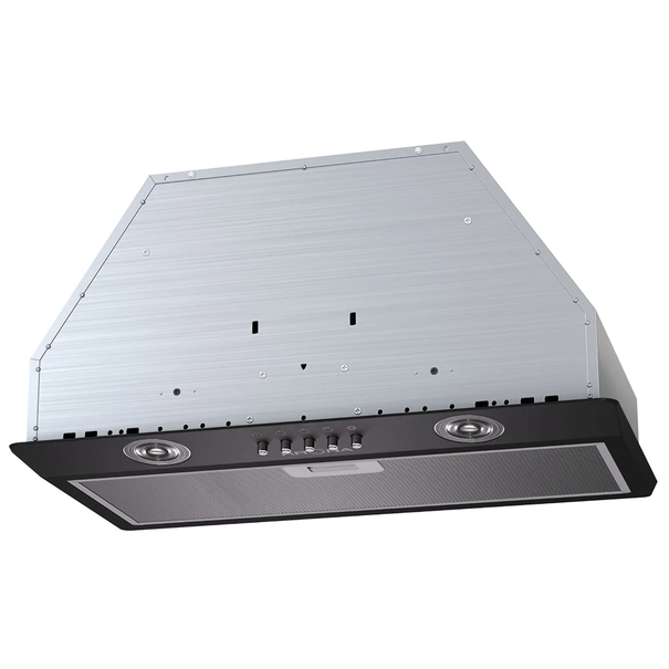 Полновстраиваемая вытяжка Krona RUNA 600 PB (Черный)