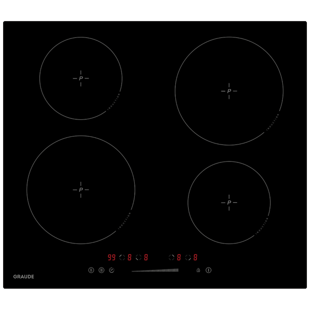 Индукционная варочная панель GRAUDE IK 60.0 A (Черный)