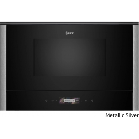 Встраиваемая микроволновая печь Neff NL9WR21Y1 Metallic Silver (Серебристый металлик)
