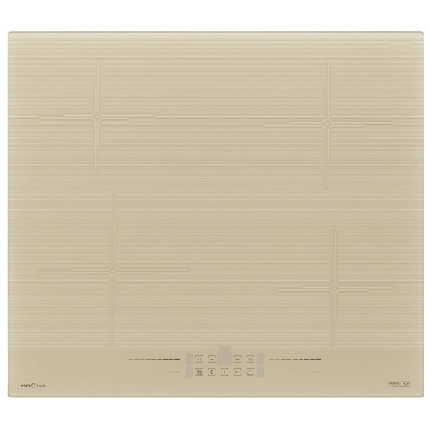 Индукционная варочная панель Krona GENESIS 60 G2 (Слоновая кость)