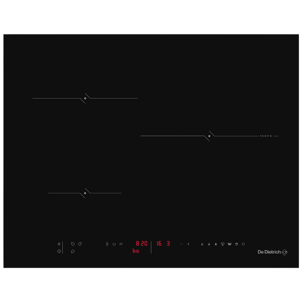 Индукционная варочная панель De Dietrich DPI4301 P (Черный)