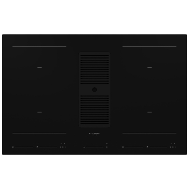 Индукционная варочная панель с вытяжкой Fulgor Milano FCLHD 8041 HID TS (Черный)