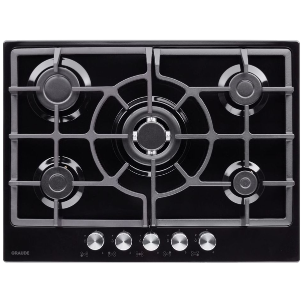 Газовая варочная панель GRAUDE GS 70.1 M (Черный)