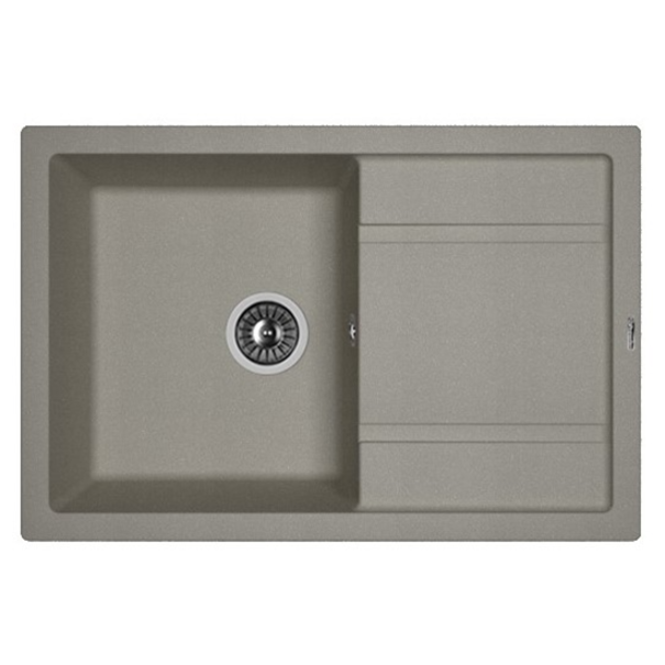 Кухонная мойка Florentina ЛИПСИ 760 (Серый шелк)