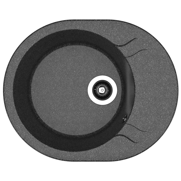 Кухонная мойка Dr. Gans БЕРТА 580 (Черный)