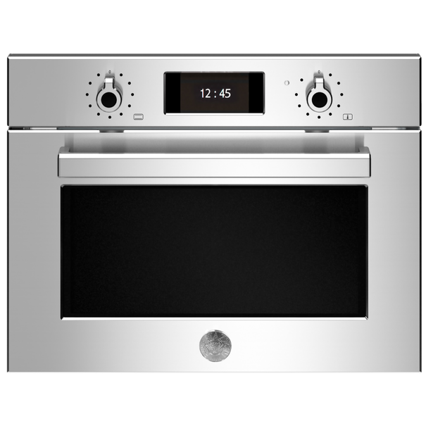 Компактный духовой шкаф с паром Bertazzoni F457PROVT (Нержавеющая сталь)