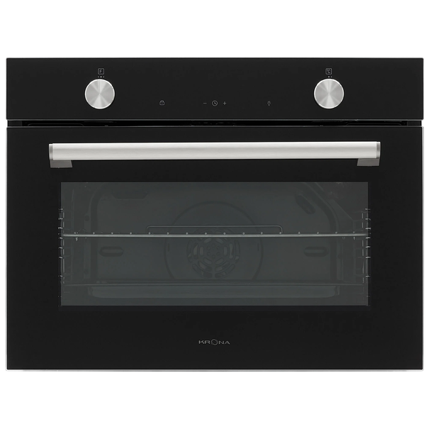 Компактный духовой шкаф Krona PARABEL 45H (Черный / Нержавеющая сталь)