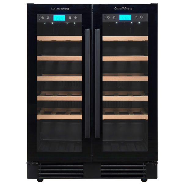 Встраиваемый винный шкаф Cellar Private CP042-2T (Черный)