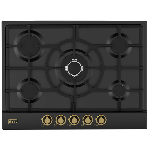 Газовая варочная панель Korting HG 761 CT (Черный)
