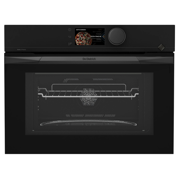 Компактный духовой шкаф с свч De Dietrich DKC4756 (Черный)