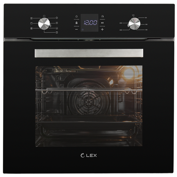 Электрический духовой шкаф LEX EDM 071 (Черный)