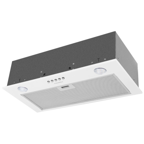 Полновстраиваемая вытяжка MAUNFELD Crosby Singl 60 (Белый)