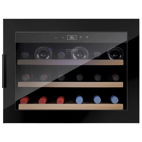 Встраиваемый винный шкаф Caso WineSafe 18 EB (Черный)