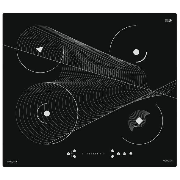 Индукционная варочная панель Krona MERIDIANA 60 (Черный)