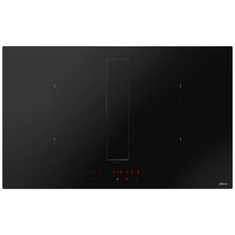 Индукционная варочная панель с вытяжкой Elica NIKOLATESLA FIT XL RAW BR/A/83 (Черный матовый)