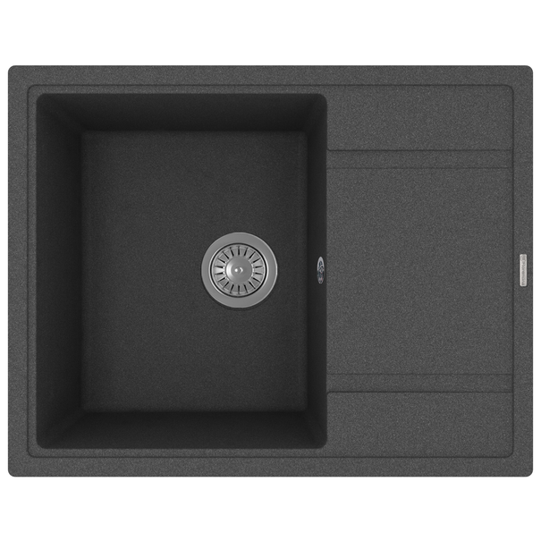 Кухонная мойка Florentina ЛИПСИ 650 (Черный)
