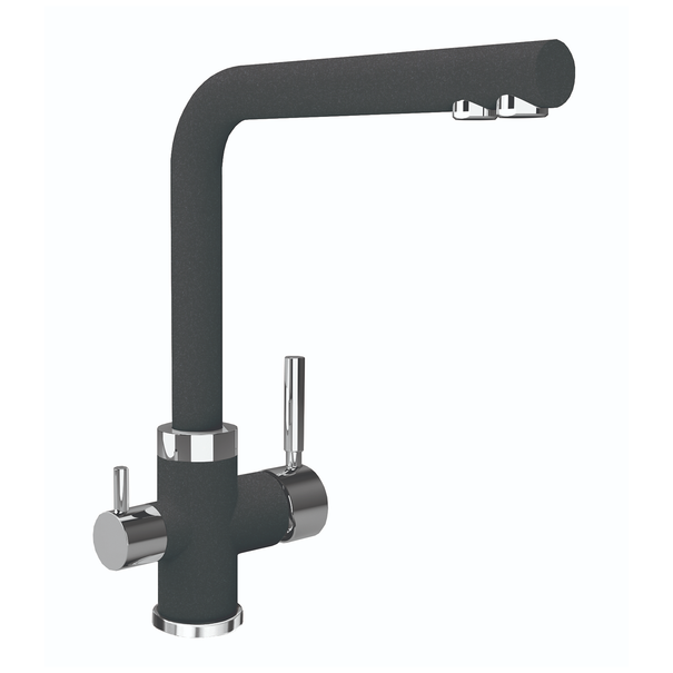 Смеситель для кухни Florentina АРЕС FL (Черный)