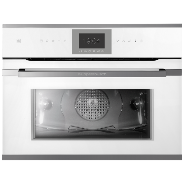 Компактный духовой шкаф Kuppersbusch CBP 6550.0 W (Silver Chrome)