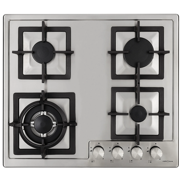 Газовая варочная панель Krona CALORE 60 IX (Нержавеющая сталь)