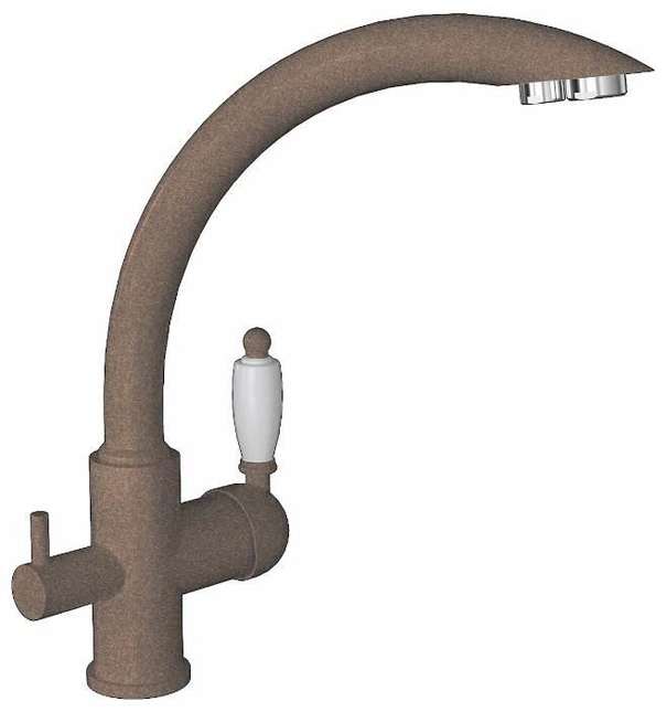 Смеситель для кухни Florentina ШАЛЕ FL (Брауни)