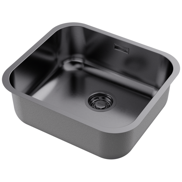 Кухонная мойка OMOIKIRI Omi 49-U/I (Вороненая сталь)