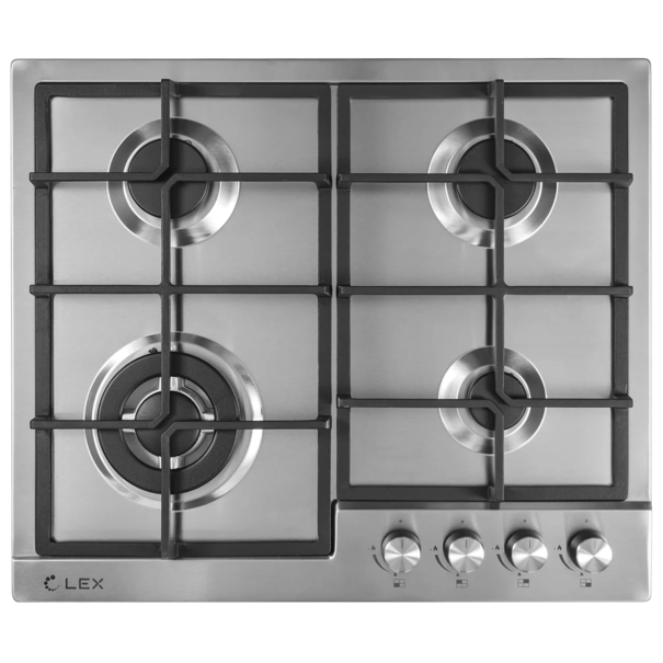 Газовая варочная панель LEX GVS 640 (Нержавеющая сталь)