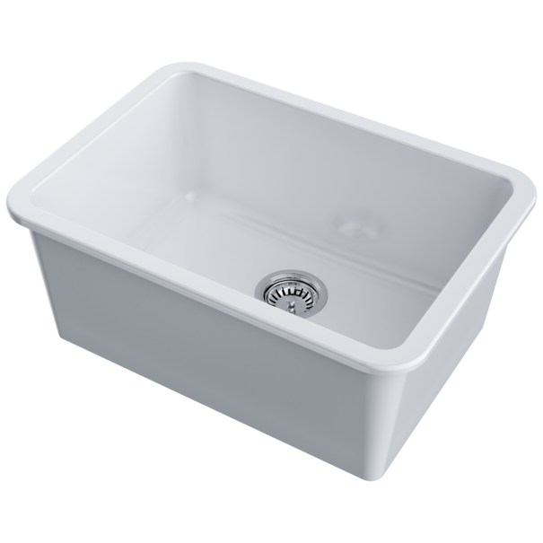 Кухонная мойка OMOIKIRI Torishima 67-U/I (Белый (Глянцевый))