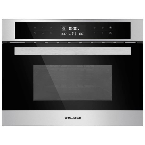 Компактный духовой шкаф с свч MAUNFELD MCMO.44.9S (Нержавеющая сталь)