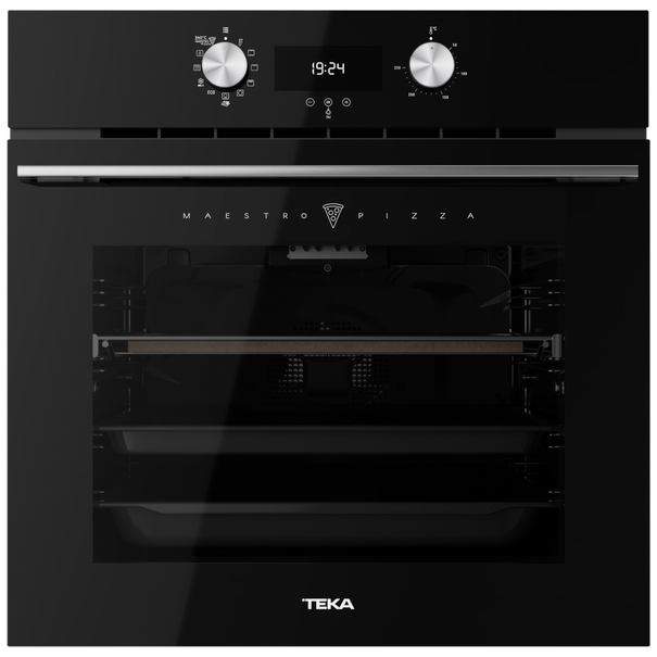 Электрический духовой шкаф Teka HLB 8510P MAESTROPIZZA NIGHT RIVER BLACK (Черный / Нержавеющая сталь)