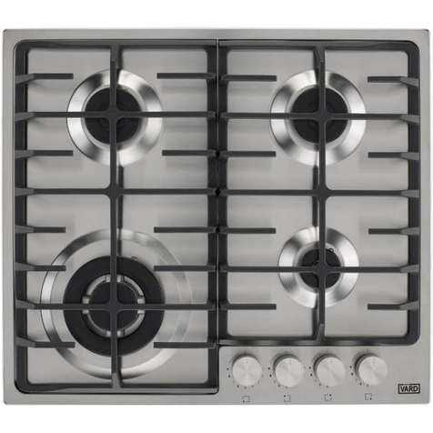 Газовая варочная панель VARD VHGS6434X (Нержавеющая сталь)
