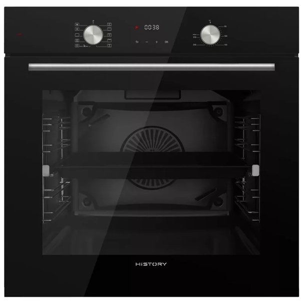 Электрический духовой шкаф HiSTORY OE7710C.F (Черный)