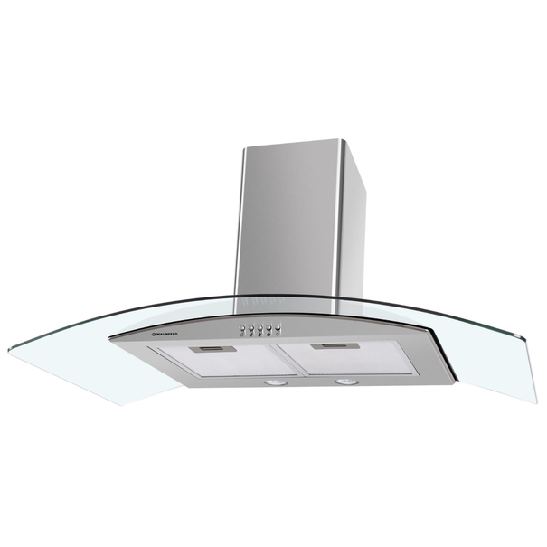 Т-образная вытяжка MAUNFELD Ancona PlusA 90 Inox Glass Transparent (Нержавеющая сталь)
